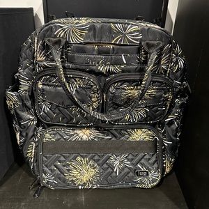 Lug mini puddle jumper. Fireworks black and scoop